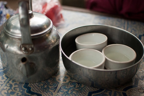 Phong cách ăn uống trên bàn ăn của Myanmar