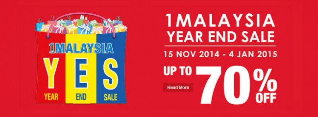 Lễ hội 1Malaysia Year-End Sale 2014